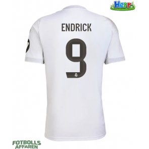 Real Madrid Endrick #9 Hemmatröja 2025-26 Kortärmad